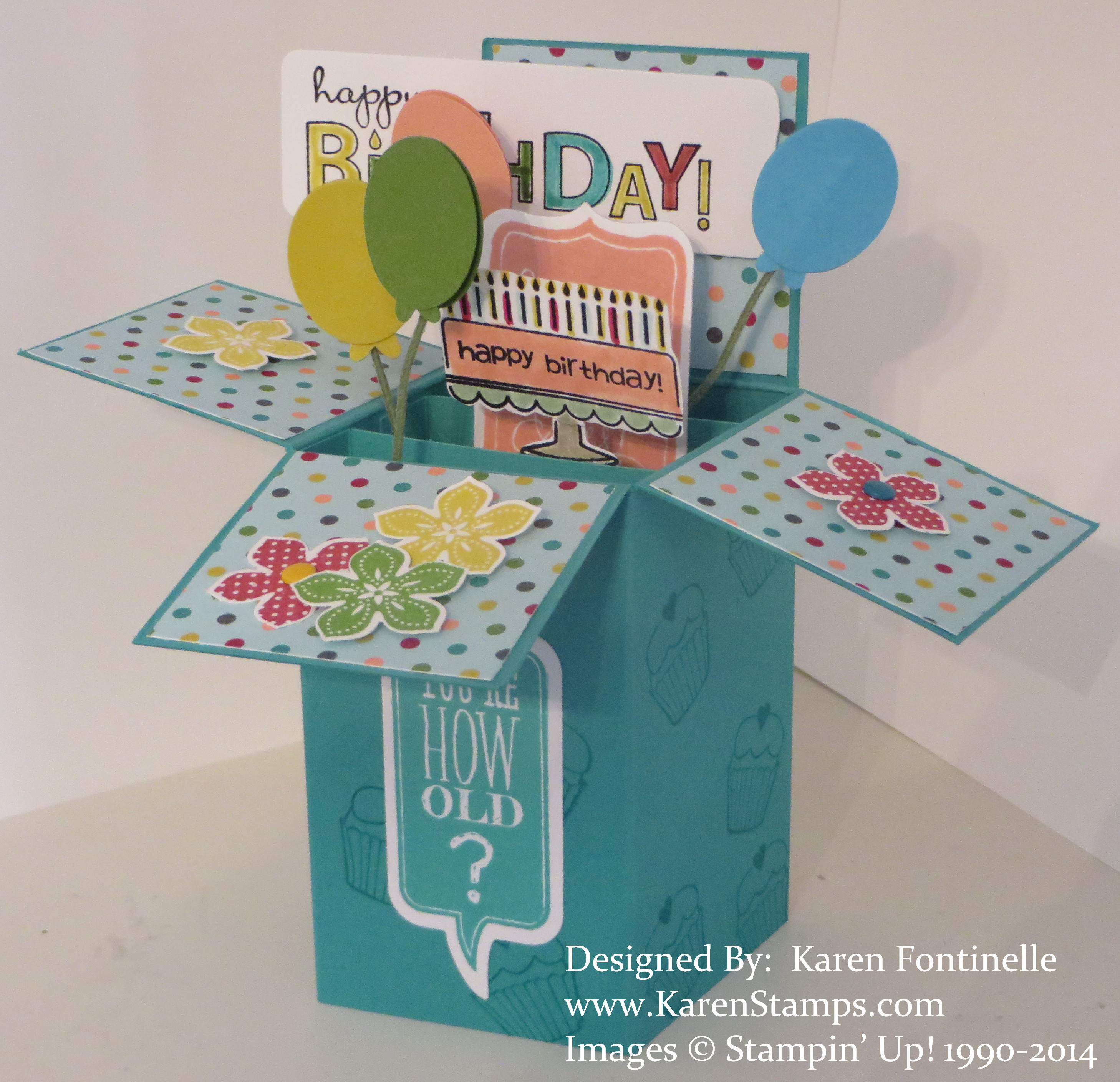 Best ideas about Box Of Birthday Card
. Save or Pin Birthday Stamping With Karen Now.