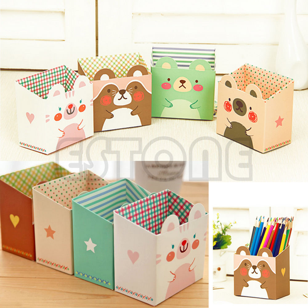 Best ideas about Box Organizer DIY
. Save or Pin DIY Paper Stationary Makeup Cosmetic Desk Organizer Now.