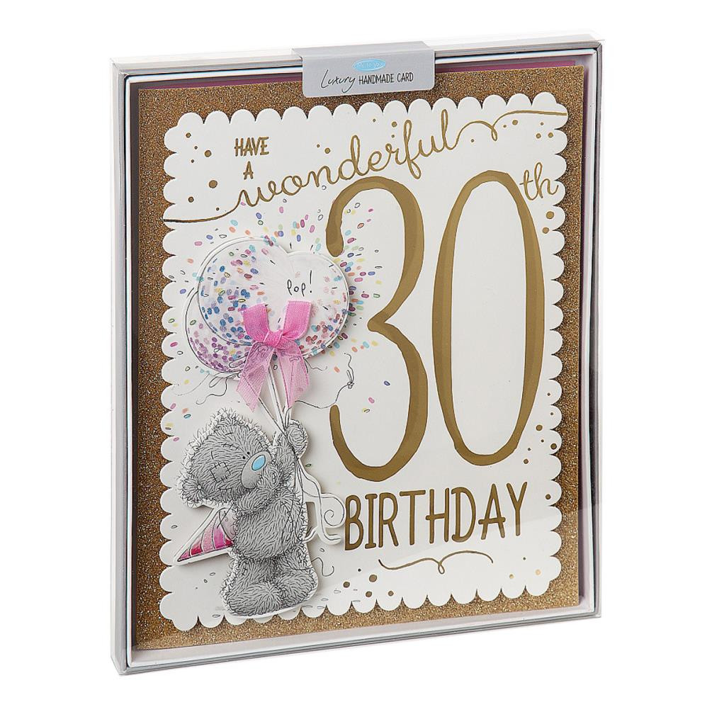 Best ideas about Boxed Birthday Card
. Save or Pin Wonderful 30th Day Me to You Bear Luxury Boxed Birthday Now.