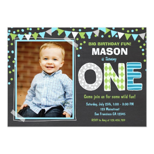 Best ideas about Boy 1st Birthday Invitations
. Save or Pin Modern Cute Baby Boy 1st Birthday Invitations & Party ideas Now.