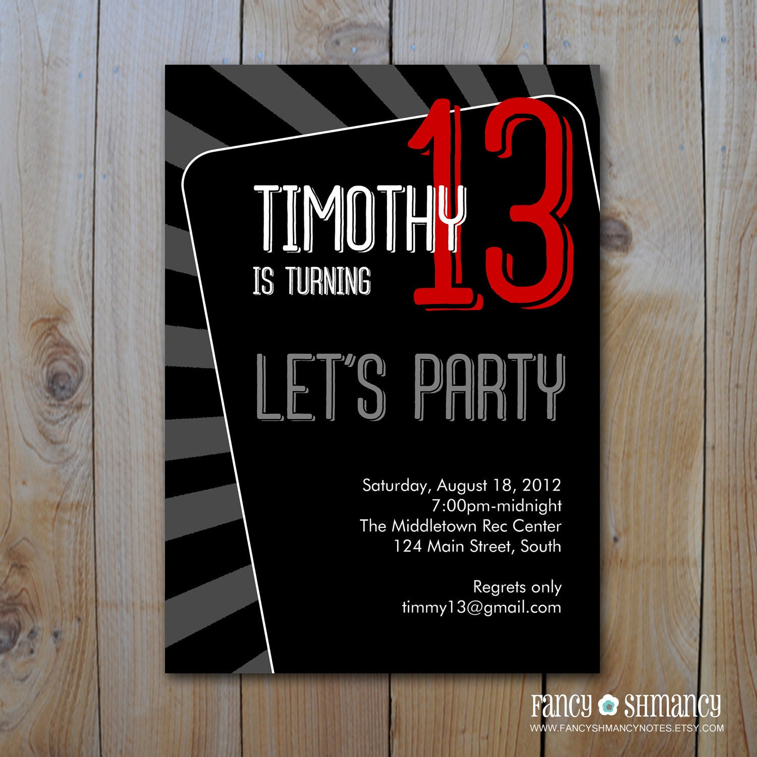 Best ideas about Boy Birthday Invitations
. Save or Pin Teen Boy s Birthday Invitation Let s Party Now.