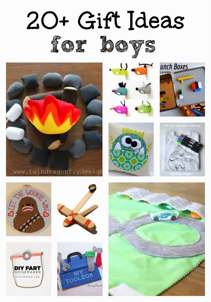 Best ideas about Boy Christmas Gift Ideas
. Save or Pin 20 DIY Gift Ideas for Boys Now.