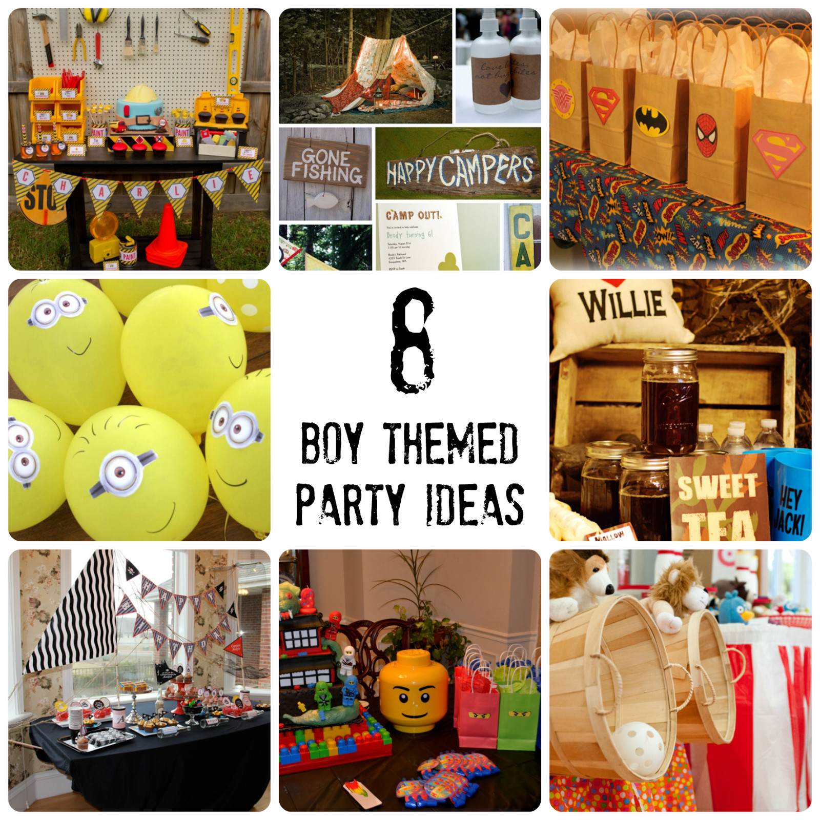 Best ideas about Boys Birthday Party Ideas
. Save or Pin Boy Themed Birthday Party Ideas Now.