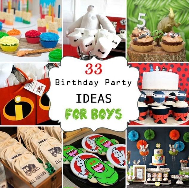 Best ideas about Boys Birthday Party Ideas
. Save or Pin 33 Awesome Birthday Party Ideas for Boys Now.