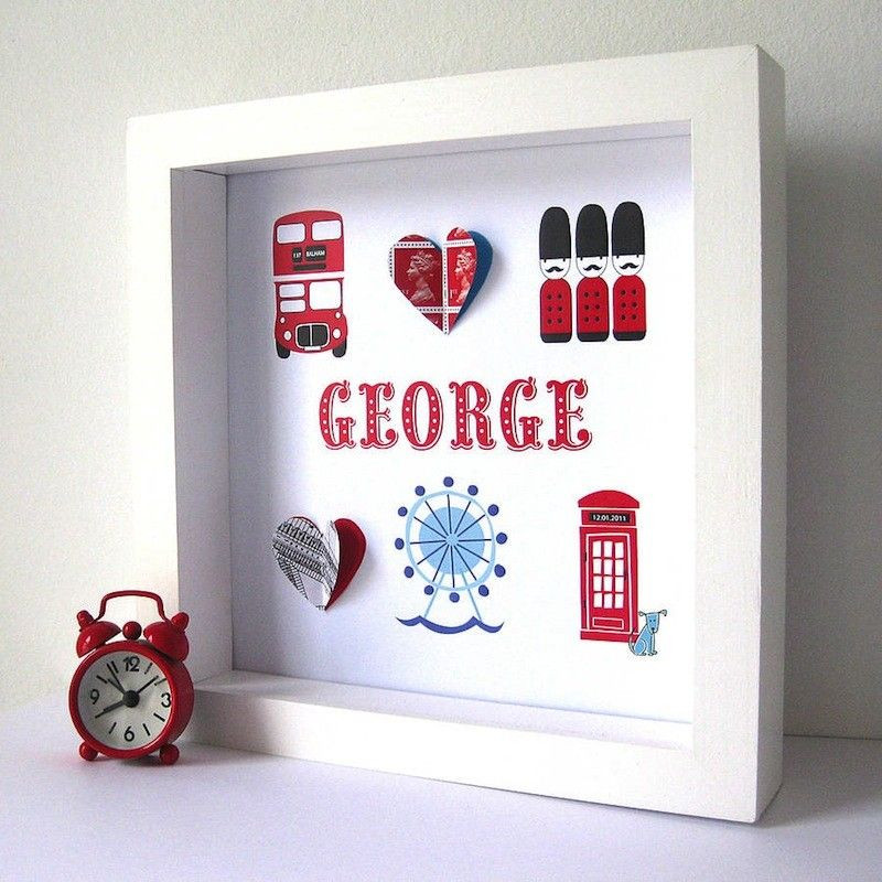Best ideas about Boys Christening Gift Ideas
. Save or Pin Personalised London Boy Art Work For Boys Children s Art Now.