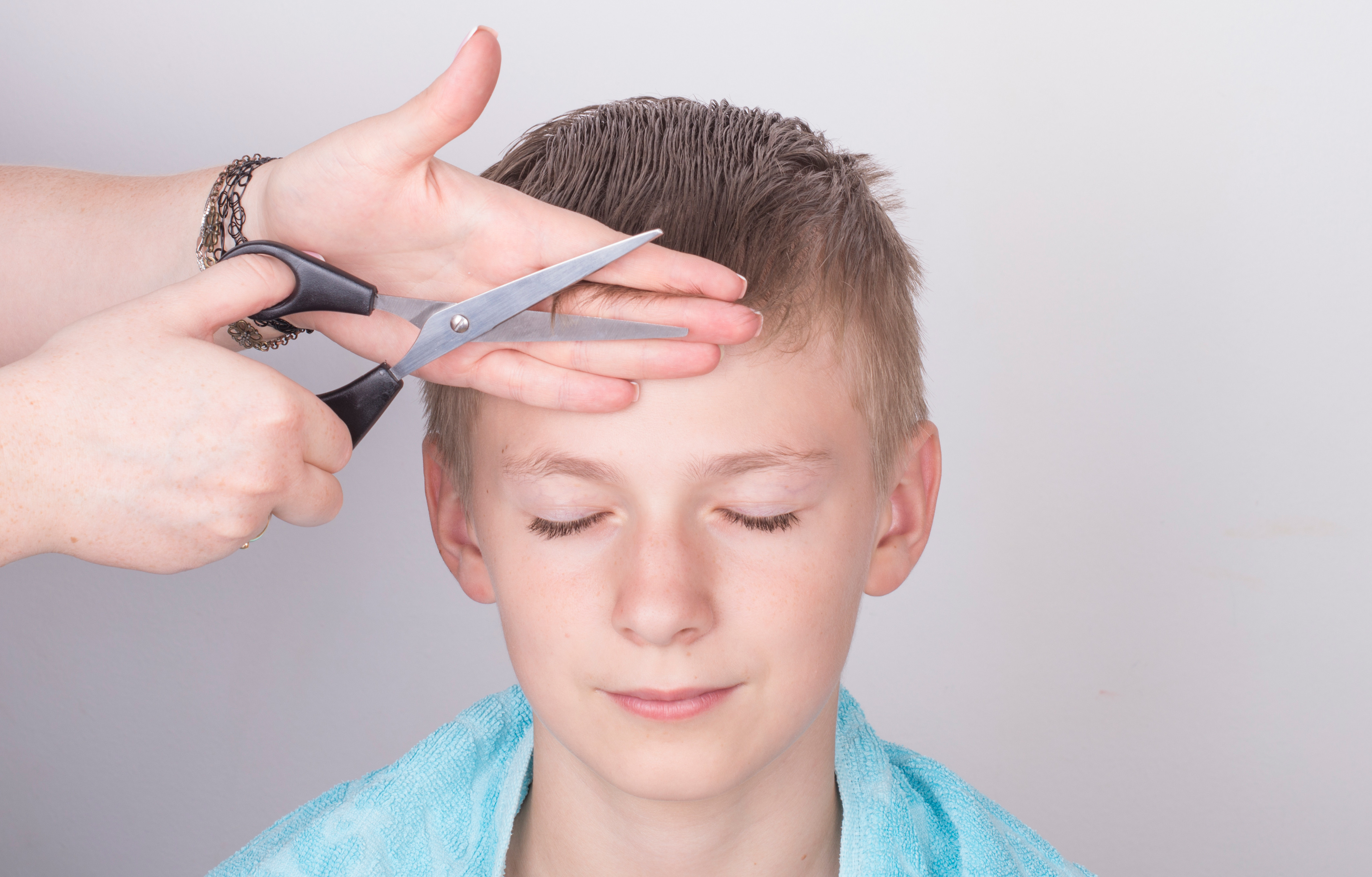 Best ideas about Boys Cut Hair
. Save or Pin 3 Ways to Cut Boys Hair wikiHow Now.