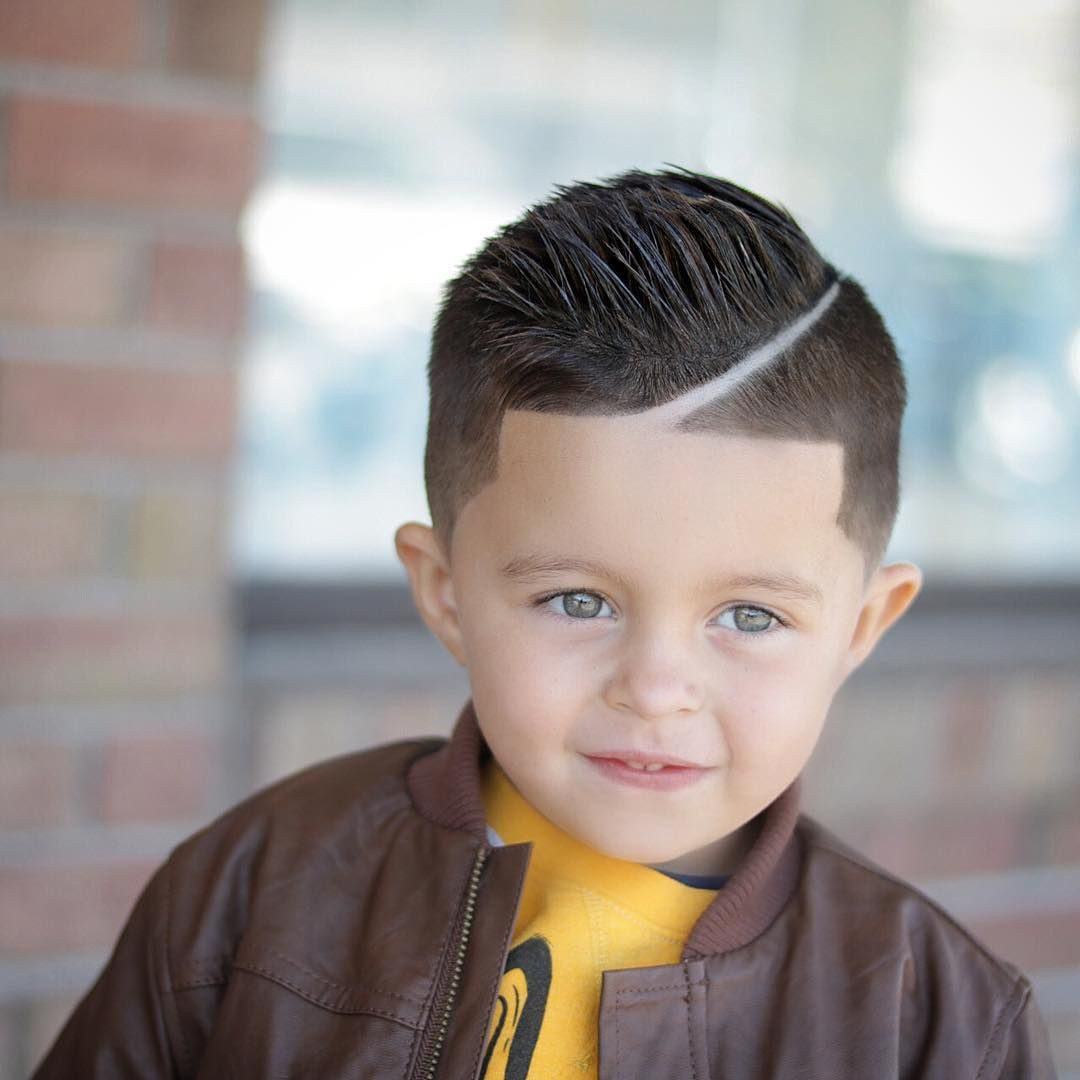 Best ideas about Boys Haircuts With Lines
. Save or Pin Line up cut is looking more pretty at the forehead of Now.