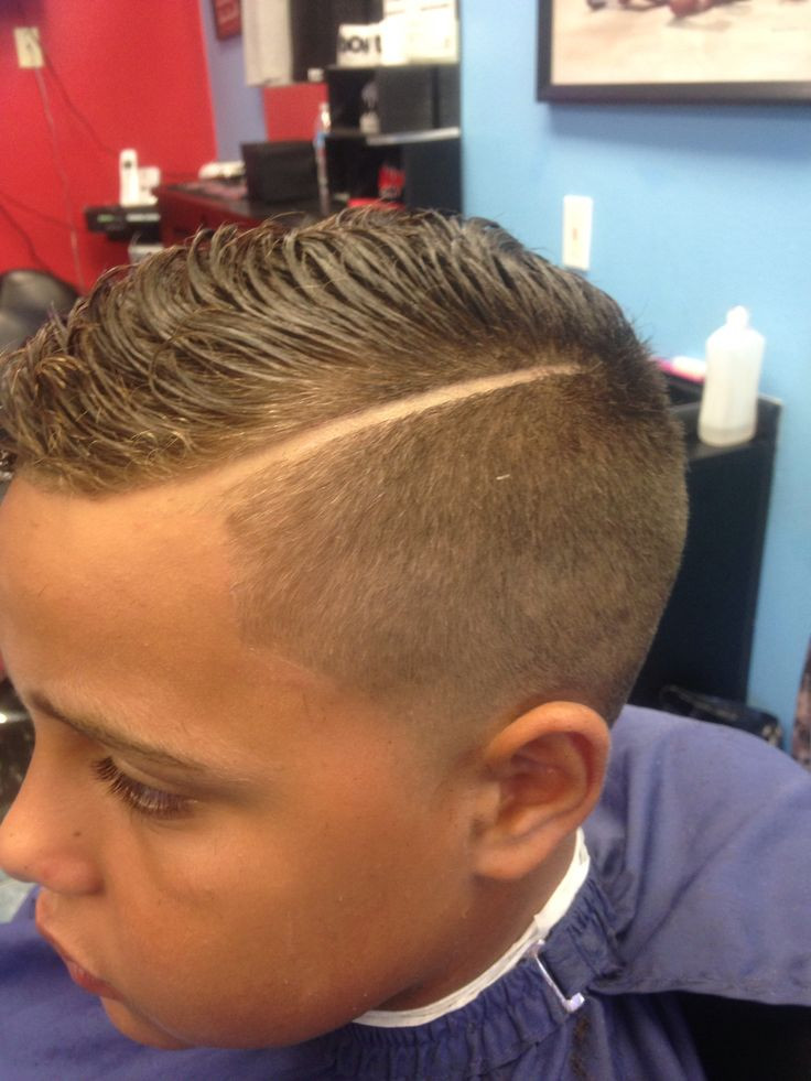 Best ideas about Boys Haircuts With Lines
. Save or Pin Young mans hair cut b over hard part w bald taper Now.