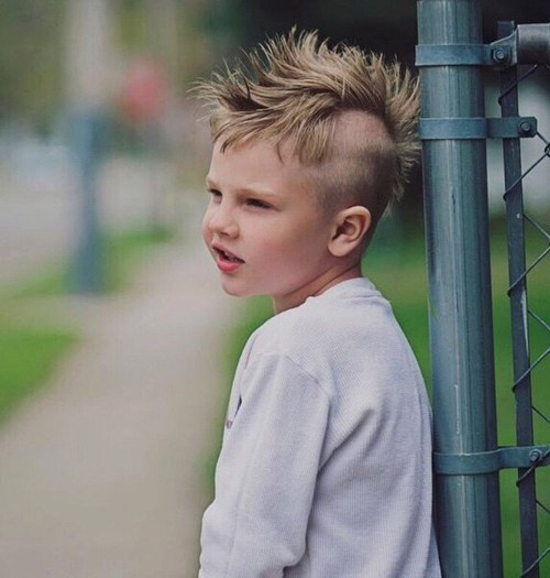 Best ideas about Boys Mohawk Hairstyles
. Save or Pin 20 Awesome and Edgy Mohawks for Kids Now.