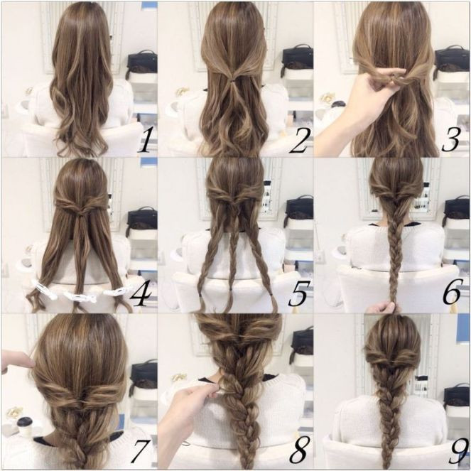 Best ideas about Braid Hairstyles For Long Hair Step By Step
. Save or Pin 10 Quick and Easy Hairstyles Step by step Now.