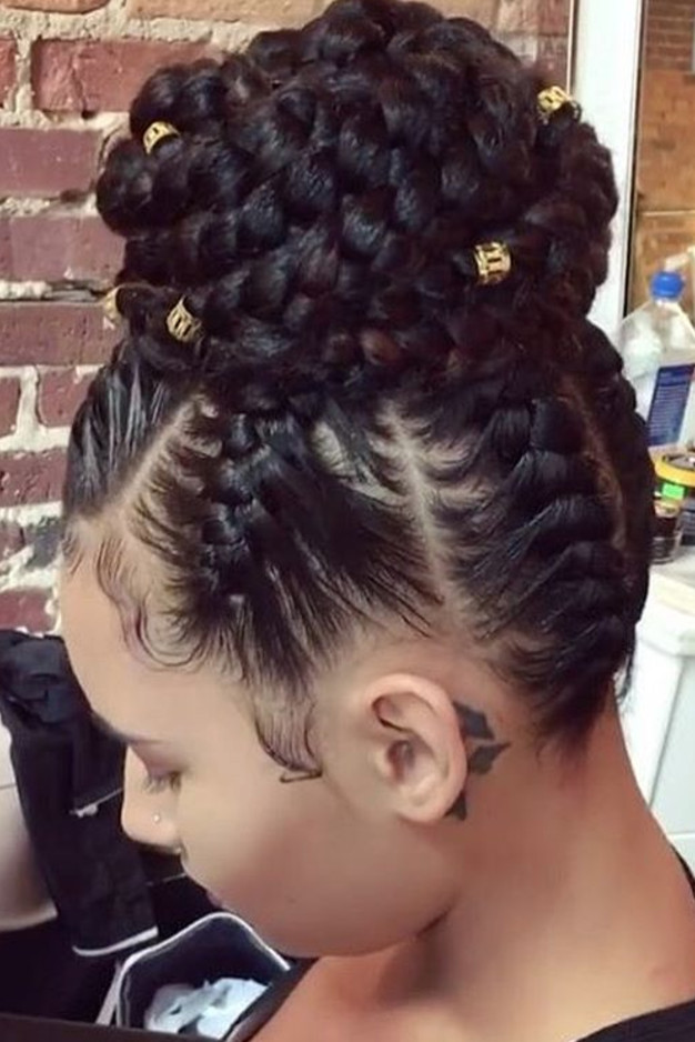 Best ideas about Braid Updo Hairstyles For Black Hair
. Save or Pin Braided Prom Hairstyles in 2019 Hair Now.