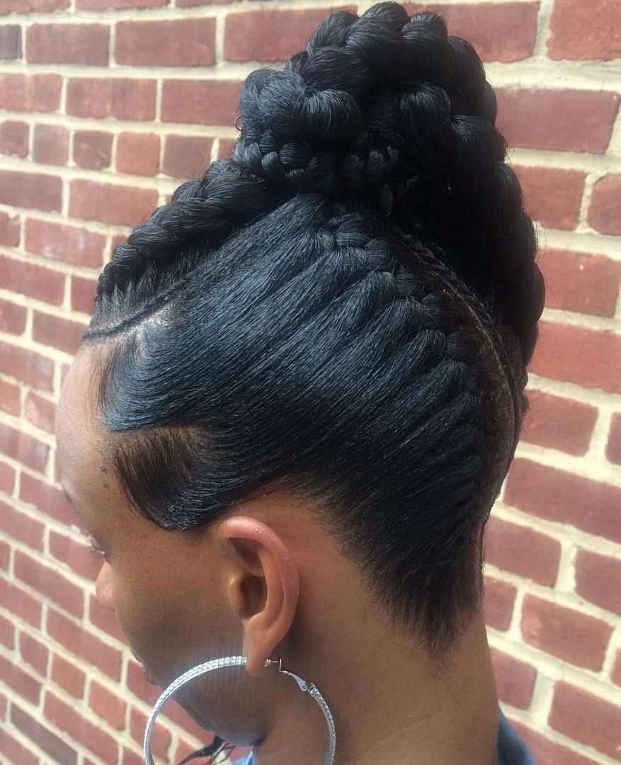 Best ideas about Braid Updo Hairstyles For Black Hair
. Save or Pin 70 Best Black Braided Hairstyles That Turn Heads in 2019 Now.