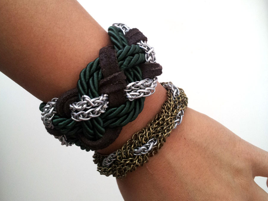 Best ideas about Braided Bracelets DIY
. Save or Pin DIY Braided Chain Bracelet Now.