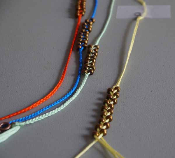 Best ideas about Braided Bracelets DIY
. Save or Pin DIY Neon Braided Bead Bracelets Now.