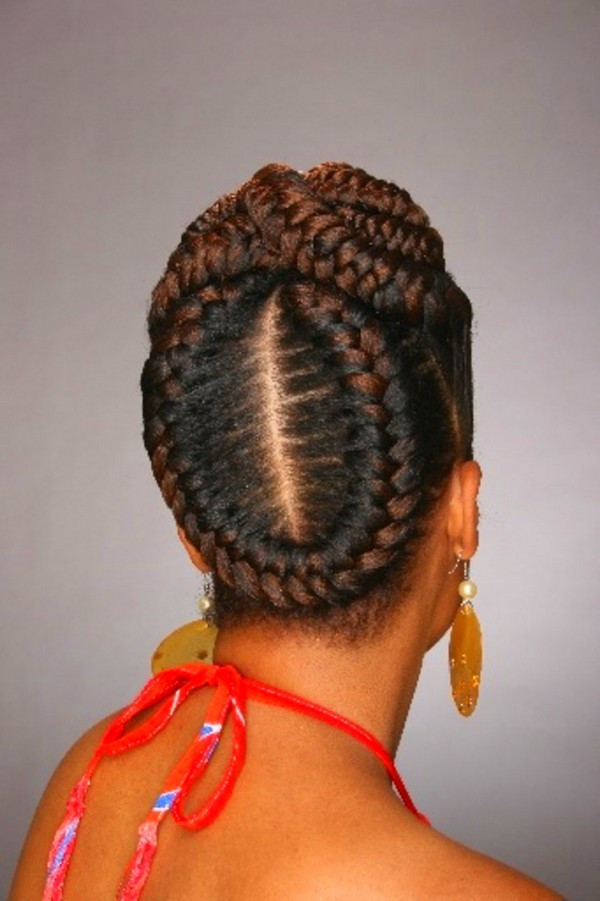 Best ideas about Braiding Updo Hairstyles For Black Women
. Save or Pin Stunning Goddess Braids Styles Now.