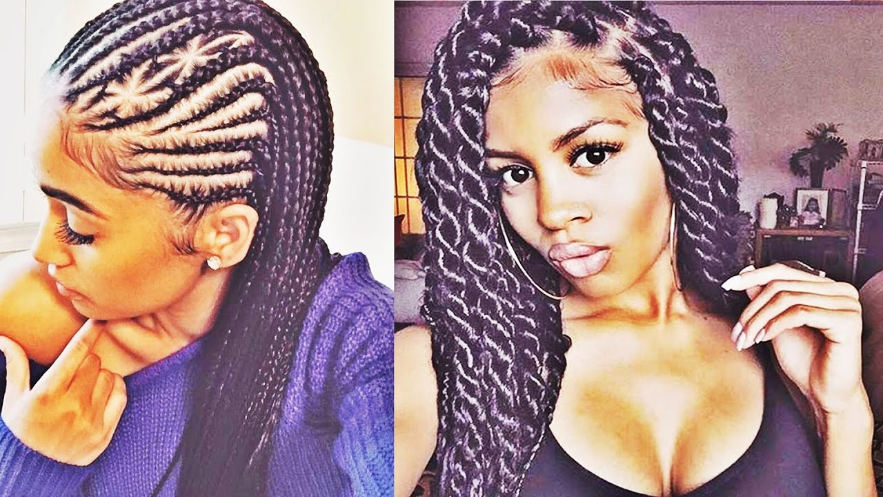 Best ideas about Braids Hairstyle For Black Ladies
. Save or Pin Goddess Braids Hairstyles for Black Women 2017 Now.