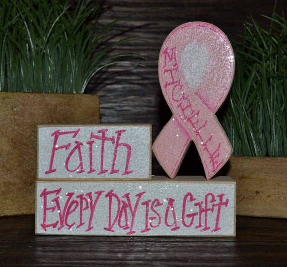 Best ideas about Breast Cancer Survivor Gift Ideas
. Save or Pin Breast Cancer Survivor Gift Personalized Wood by Blocks Love1 Now.