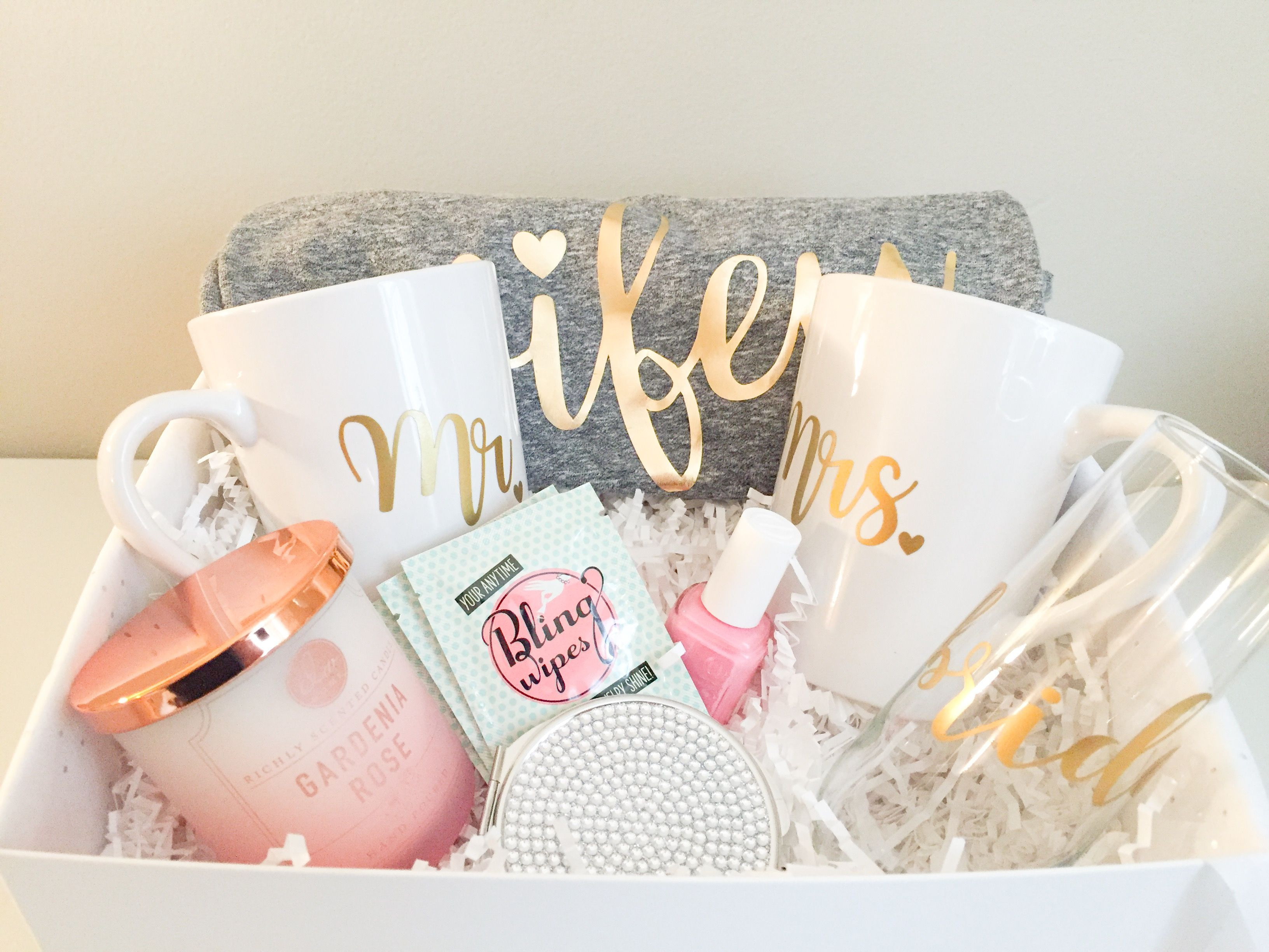 Best ideas about Bridal Gift Basket Ideas
. Save or Pin Wifey Material Gifts for the Bride to Be Now.