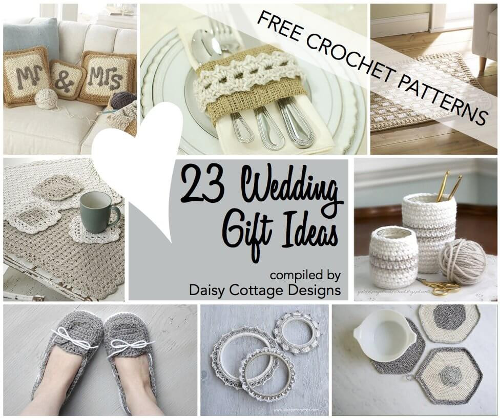 Best ideas about Bridal Gift Ideas
. Save or Pin Wedding Crochet Patterns 23 Free Crochet Patterns Daisy Now.