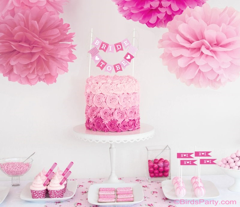 Best ideas about Bridal Shower Decorations DIY
. Save or Pin DIY Bridal Shower & Wedding Decorations Party Ideas Now.