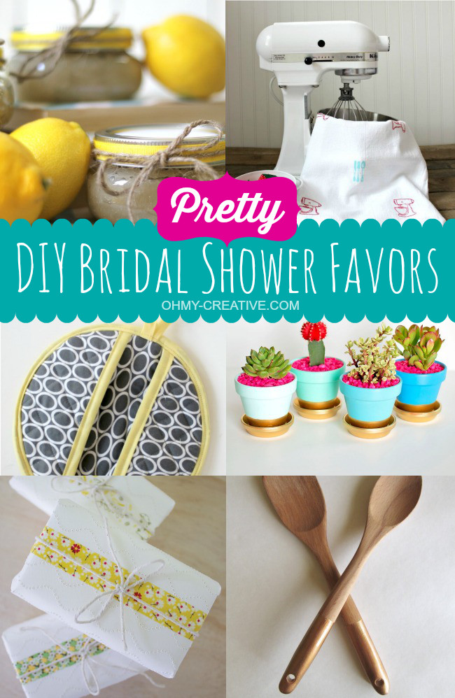 Best ideas about Bridal Shower Decorations DIY
. Save or Pin Pretty DIY Bridal Shower Favors Oh My Creative Now.