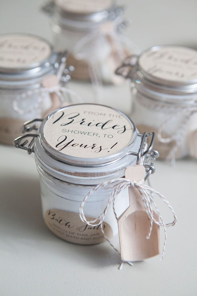 Best ideas about Bridal Shower Favors DIY
. Save or Pin Learn how to make the most amazing Bath Salt Gifts Now.