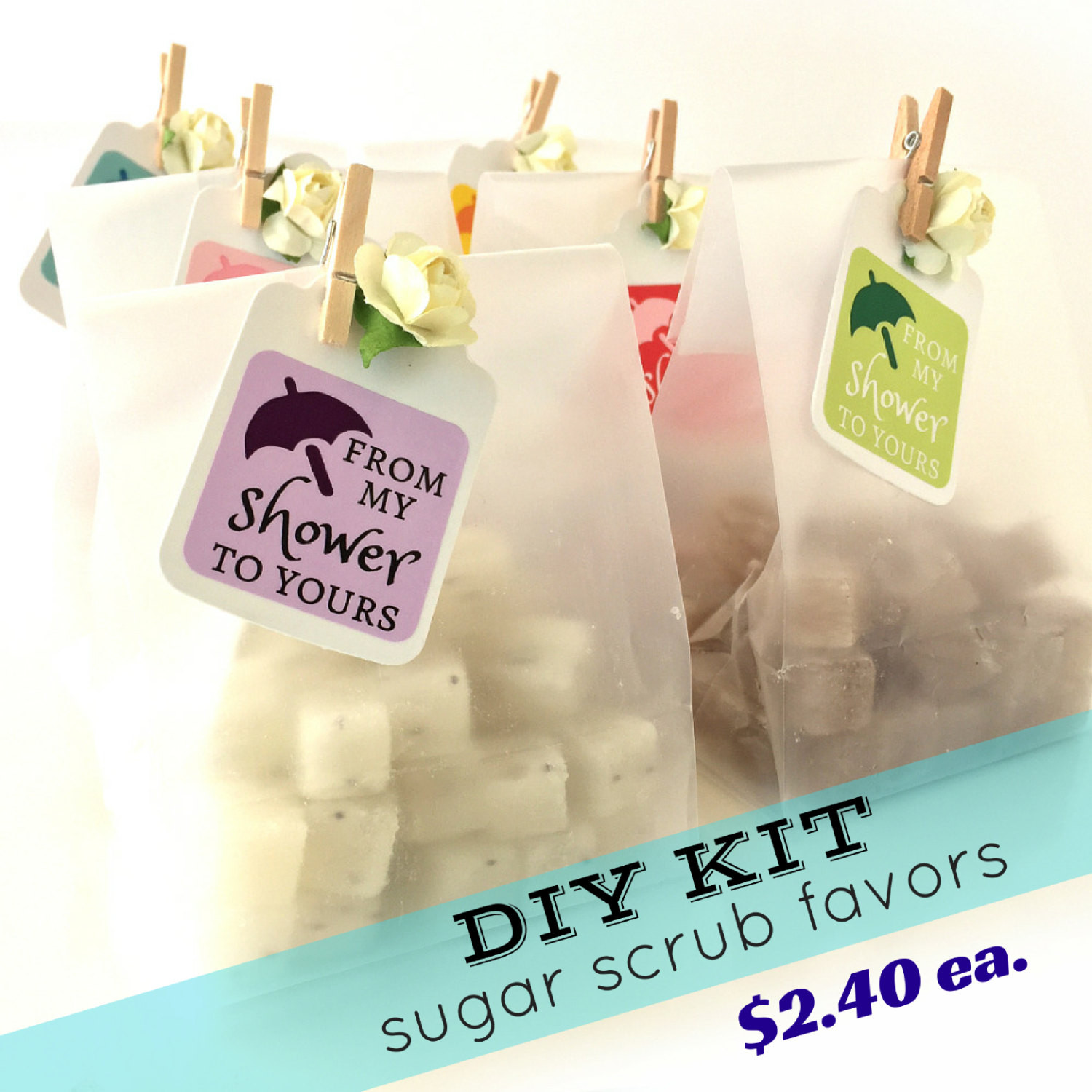 Best ideas about Bridal Shower Favors DIY
. Save or Pin DIY KIT Discounted Bridal Shower Favors Mini Sugar Scrubs Now.