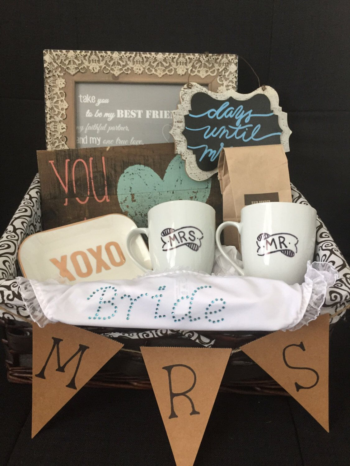 Best ideas about Bridal Shower Gift Ideas For Bride
. Save or Pin Bridal Gift Basket Bridal shower t basket ts for Now.