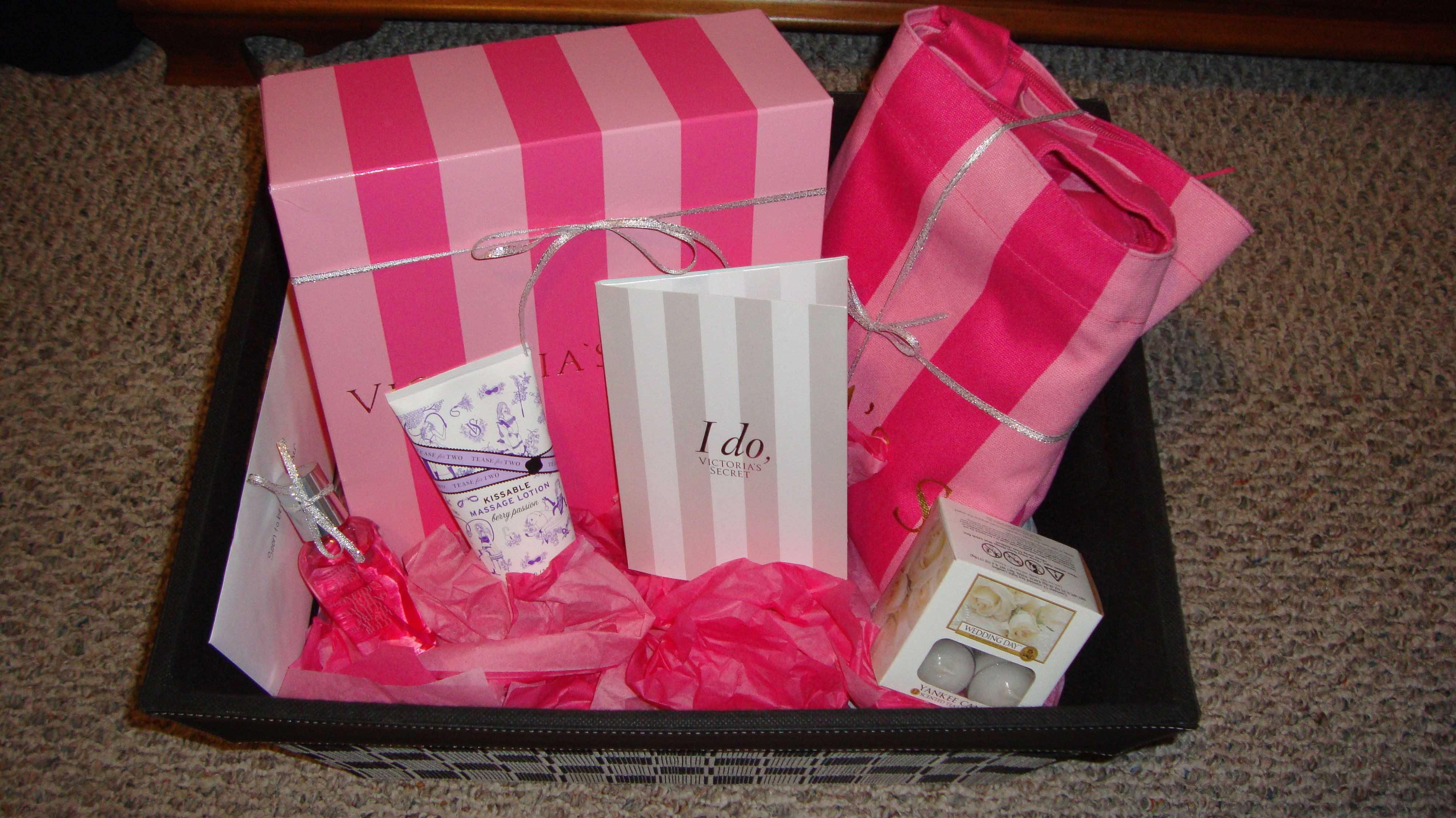 Best ideas about Bridal Shower Gift Ideas For Her
. Save or Pin Bridal shower t idea Inside the Victoria Secret box Now.