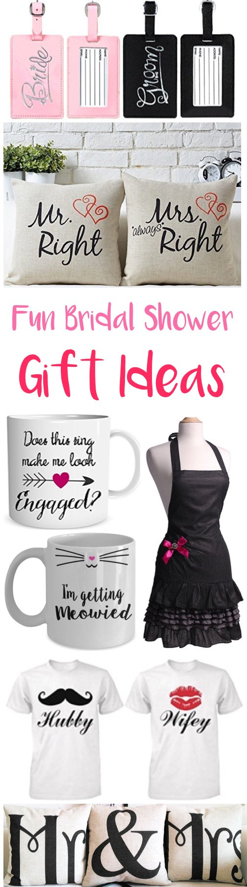 Best ideas about Bridal Shower Gift Ideas For Her
. Save or Pin 29 Fun Bridal Shower Gifts for Her Ideas She ll Love Now.