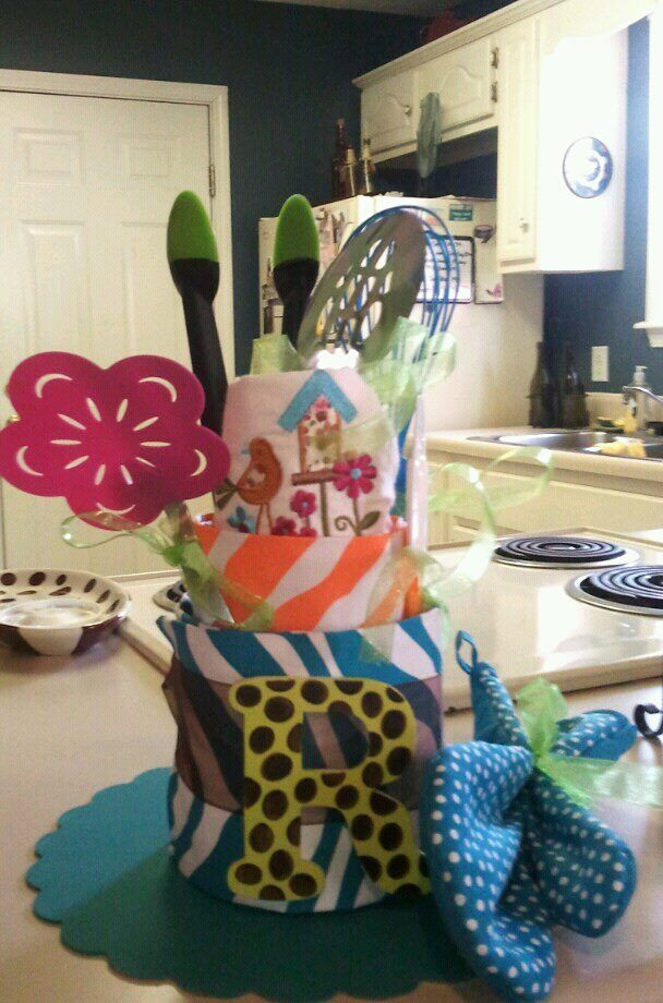 Best ideas about Bridal Shower Gift Ideas Pinterest
. Save or Pin Bridal Shower Gifts tea towel cake with other kitchen Now.