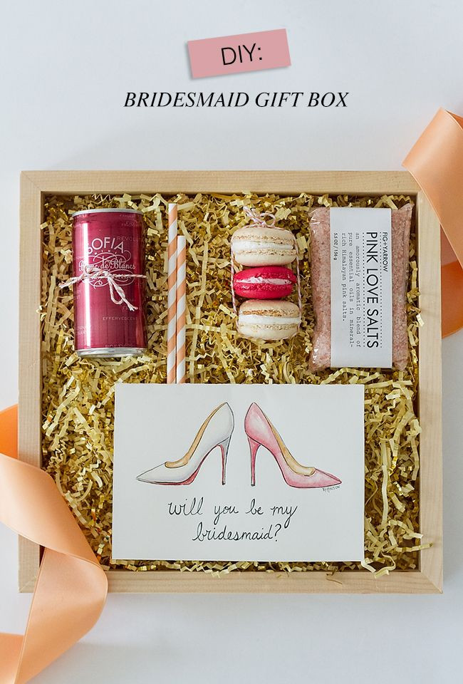 Best ideas about Bride Gift Ideas From Bridesmaid
. Save or Pin DIY Bridesmaid Box Now.