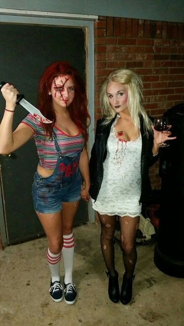Best ideas about Bride Of Chucky Costume DIY
. Save or Pin Bride and bride of chucky Halloween fun Now.