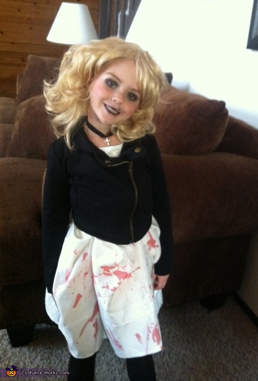Best ideas about Bride Of Chucky Costume DIY
. Save or Pin Homemade Bride of Chucky Costume for Girls 2 5 Now.