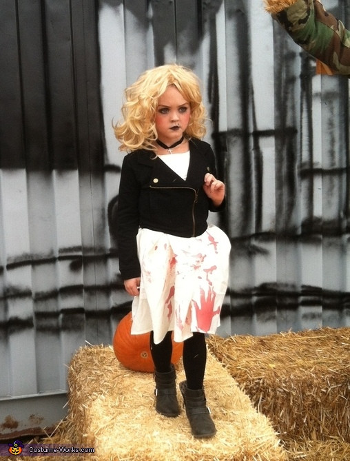 Best Bride Of Chucky Costume DIY from Homemade Bride of Chucky Costume for ...