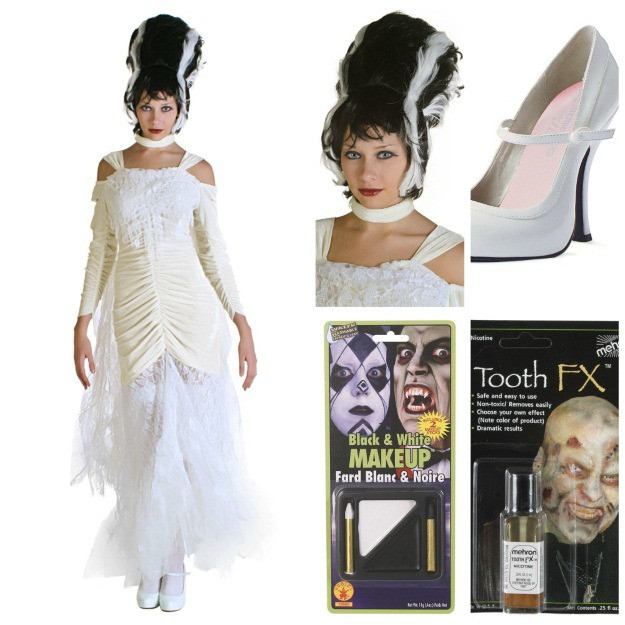 Best ideas about Bride Of Frankenstein Costume DIY
. Save or Pin DIY Bride of Frankenstein Costume and Makeup Halloween Now.