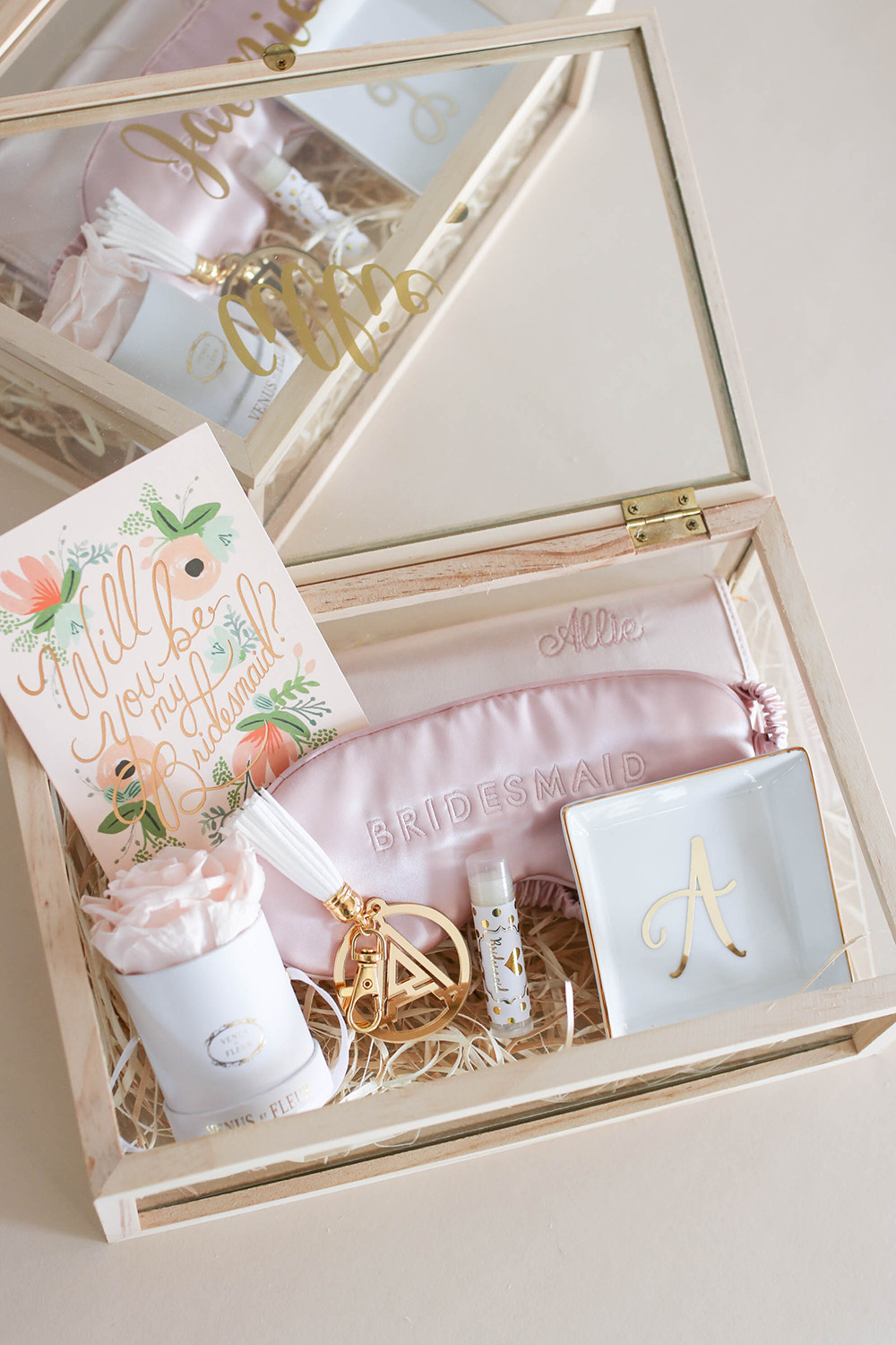 Best ideas about Bridesmaid Gift Box Ideas
. Save or Pin Bridesmaid Proposal Box – Money Can Buy Lipstick Now.