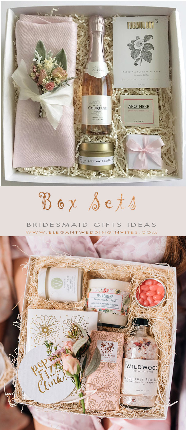 Best ideas about Bridesmaid Gift Box Ideas
. Save or Pin The 10 Best Bridesmaid Gifts Ideas – Elegantweddinginvites Now.