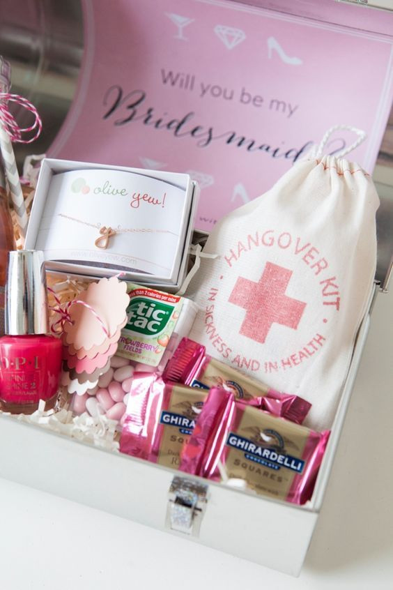 Best ideas about Bridesmaid Gift Box Ideas
. Save or Pin 15 Delightful "Will You Be My Bridesmaid Ideas Now.