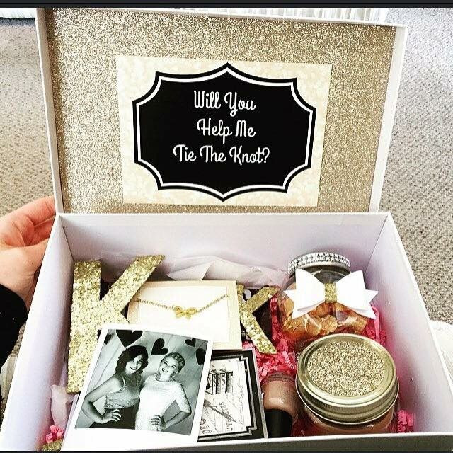 Best ideas about Bridesmaid Gift Box Ideas
. Save or Pin DIY Bridesmaid Proposal Box Using items from Hobby Lobby Now.