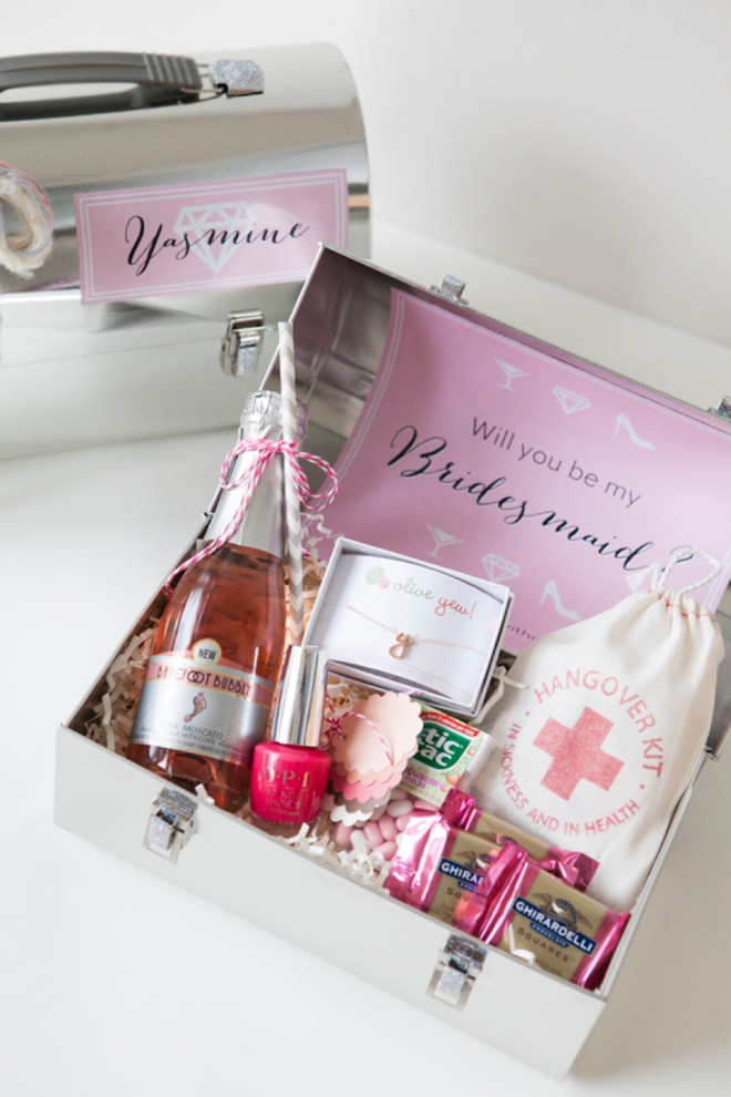 Best ideas about Bridesmaid Gift Box Ideas
. Save or Pin BN Living Wedding DIY Making Bridesmaid Proposal Boxes Now.