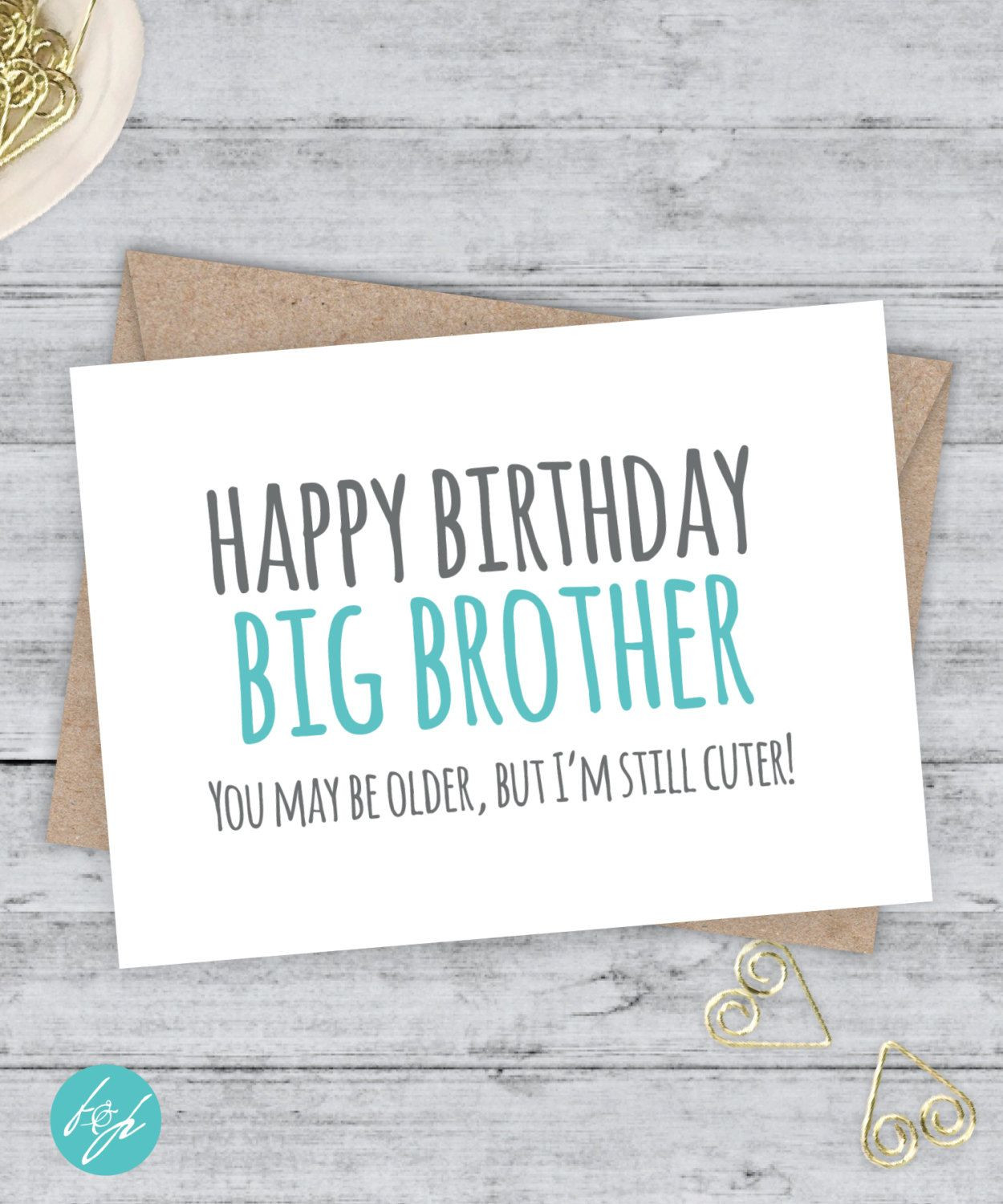 Best ideas about Brother Birthday Funny
. Save or Pin Funny Birthday Card Brother Birthday Sister Birthday Now.