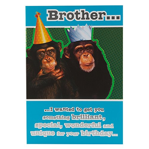 Best ideas about Brother Birthday Funny
. Save or Pin Funny Brother Birthday Card Amazon Now.