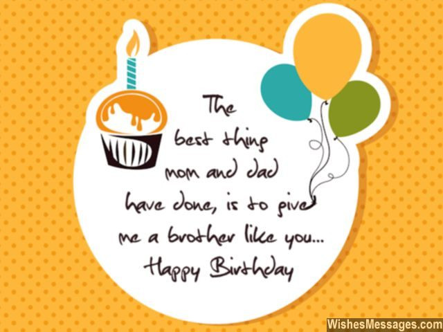 Best ideas about Brother Birthday Quotes
. Save or Pin Birthday Wishes for Brother Quotes and Messages Now.