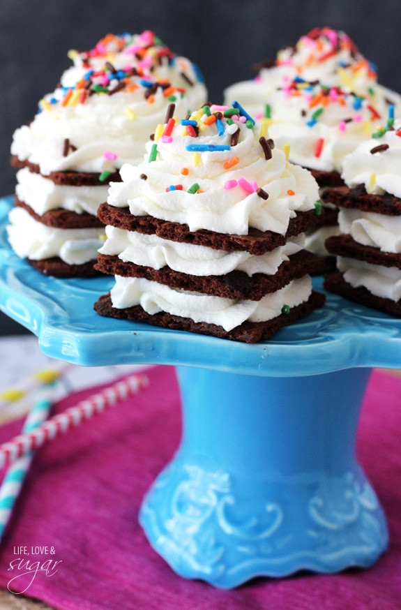 Best ideas about Brownie Birthday Cake
. Save or Pin Brownie Brittle Birthday Cake Icebox Cupcakes Life Love Now.