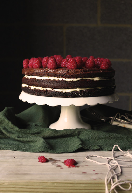 Best ideas about Brownie Birthday Cake
. Save or Pin Tort urodzinowy brownie z malinami Birthday Brownie Cake Now.