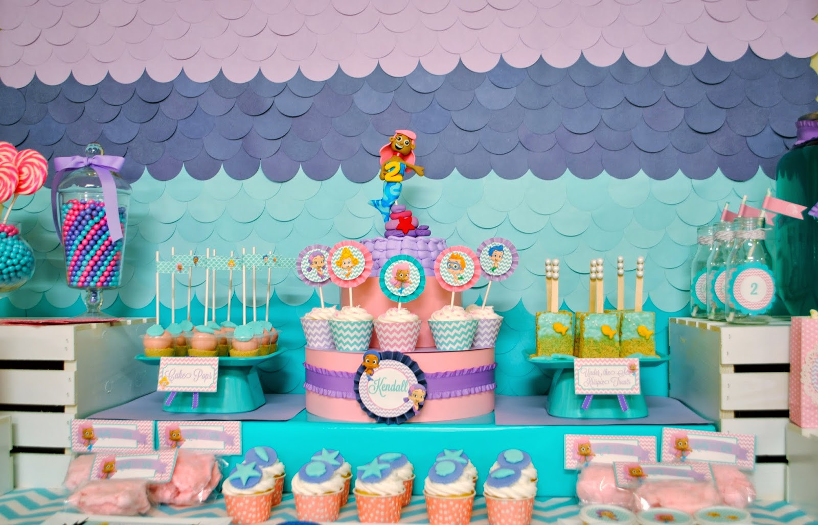 Best ideas about Bubble Guppie Birthday Party Ideas
. Save or Pin Karo s Fun Land Bubble Guppies 2nd Birthday Party Now.