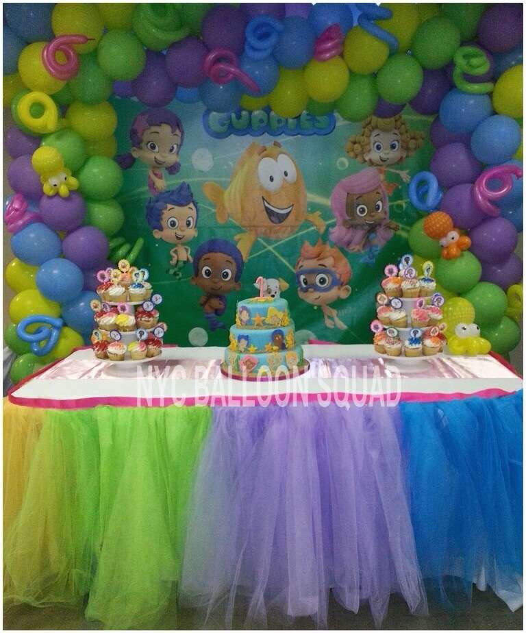 Best ideas about Bubble Guppies Birthday Ideas
. Save or Pin 1st Birthday Birthday Party Ideas 1 of 6 Now.