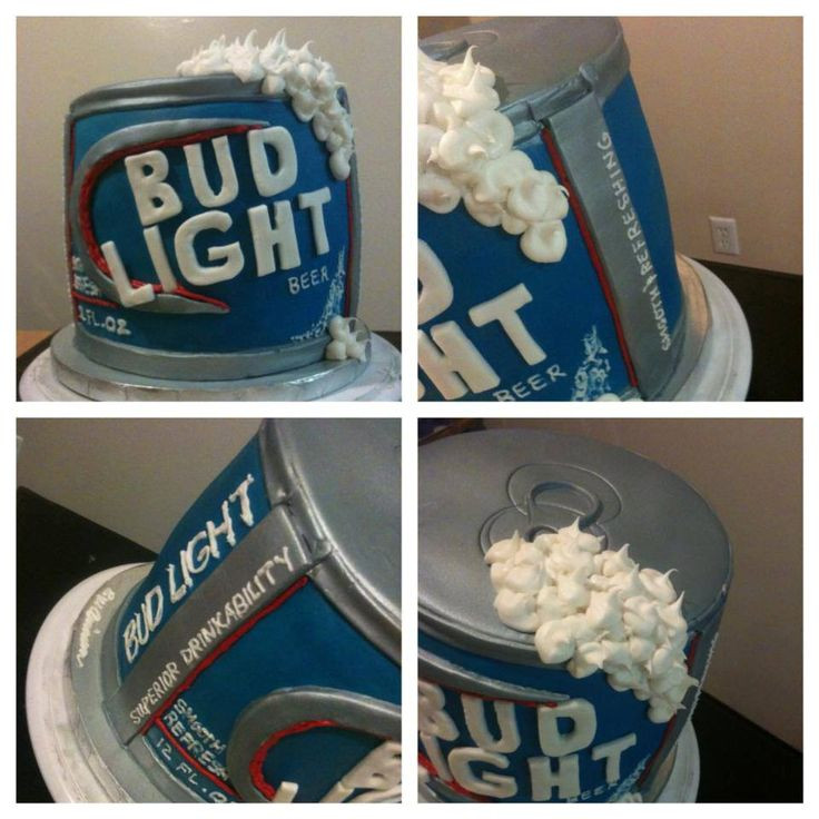 Best ideas about Bud Light Birthday Cake
. Save or Pin 1000 images about ♡♡♡Budlight nothin but the best♡♡♡ on Now.