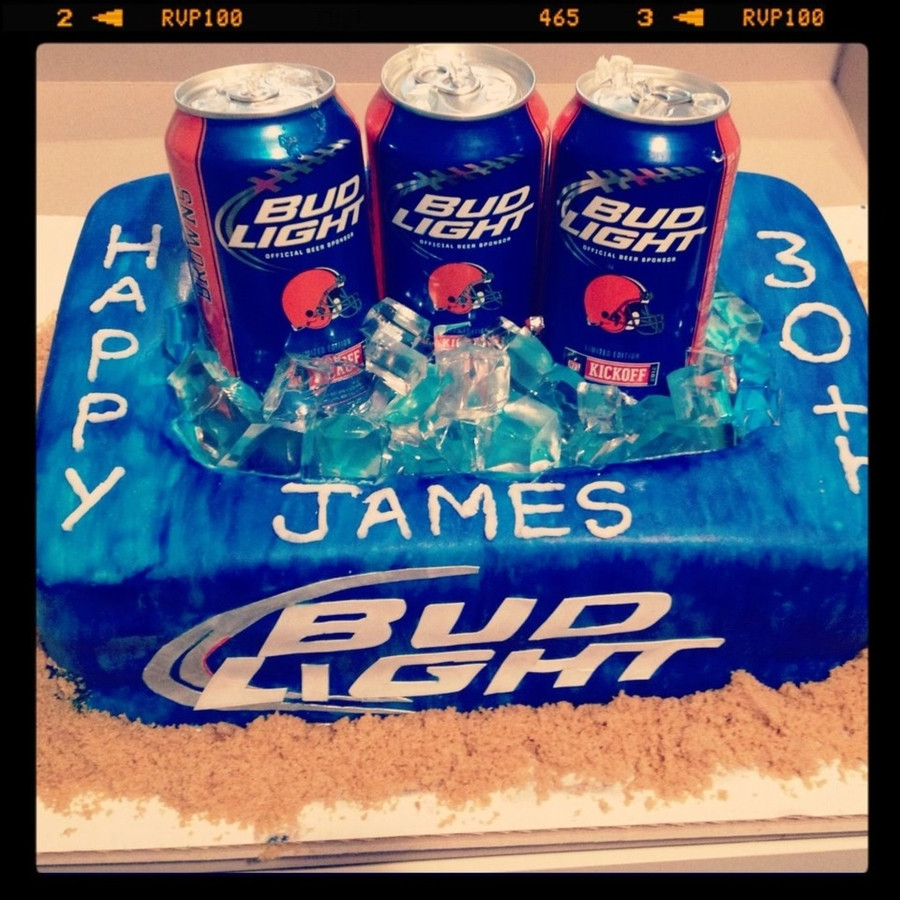 Best ideas about Bud Light Birthday Cake
. Save or Pin Bud Light Cake CakeCentral Now.